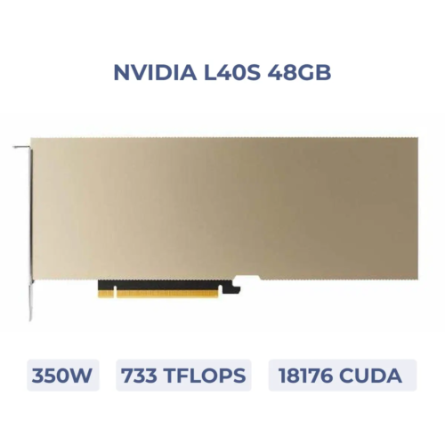 NVIDIA L40S 48GB GPU with specifications shown